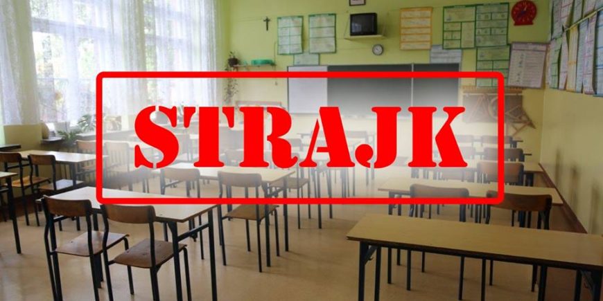 strajk-nauczycieli-Żyrardów