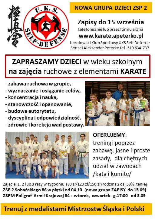 karate zaproszenie