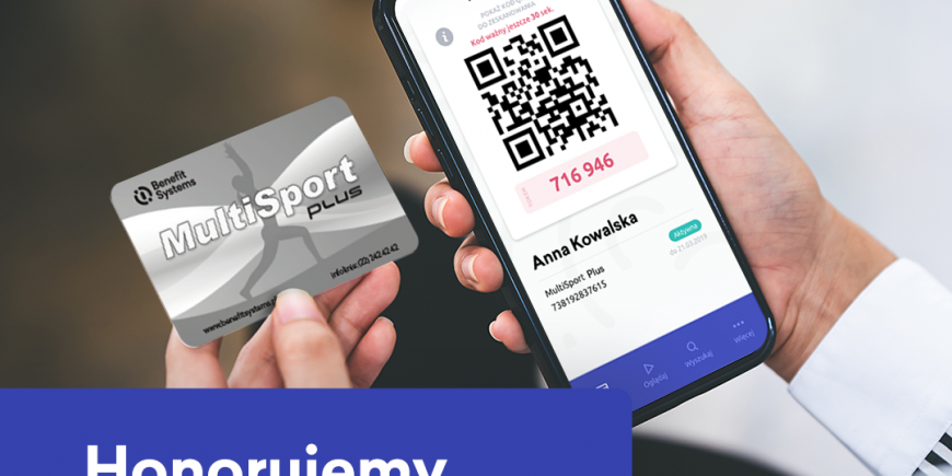 Honorujemy karty MultiSport